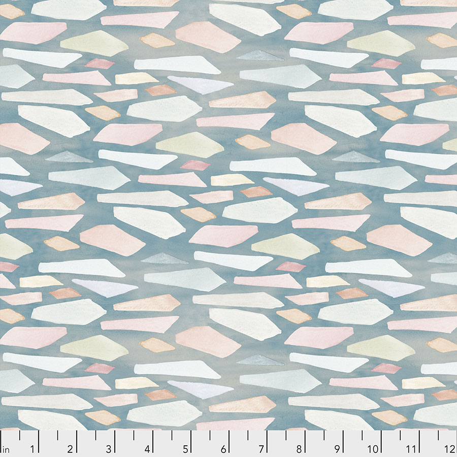 Time & Tide Beachglass Ocean - Free Spirit Fabrics 100% Cotton Fabric